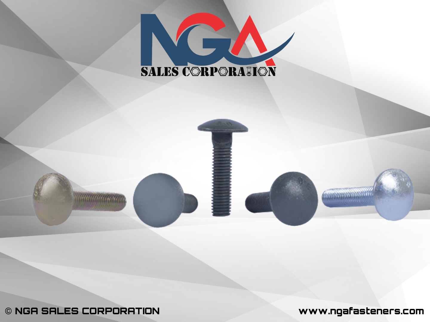 Carriage Bolts - Carriage Bolts Manufacturers in India, Carriage Bolts Suppliers, Indian Carriage Bolts Exporters Carriage Bolts by NGA SALES CORPORATION 