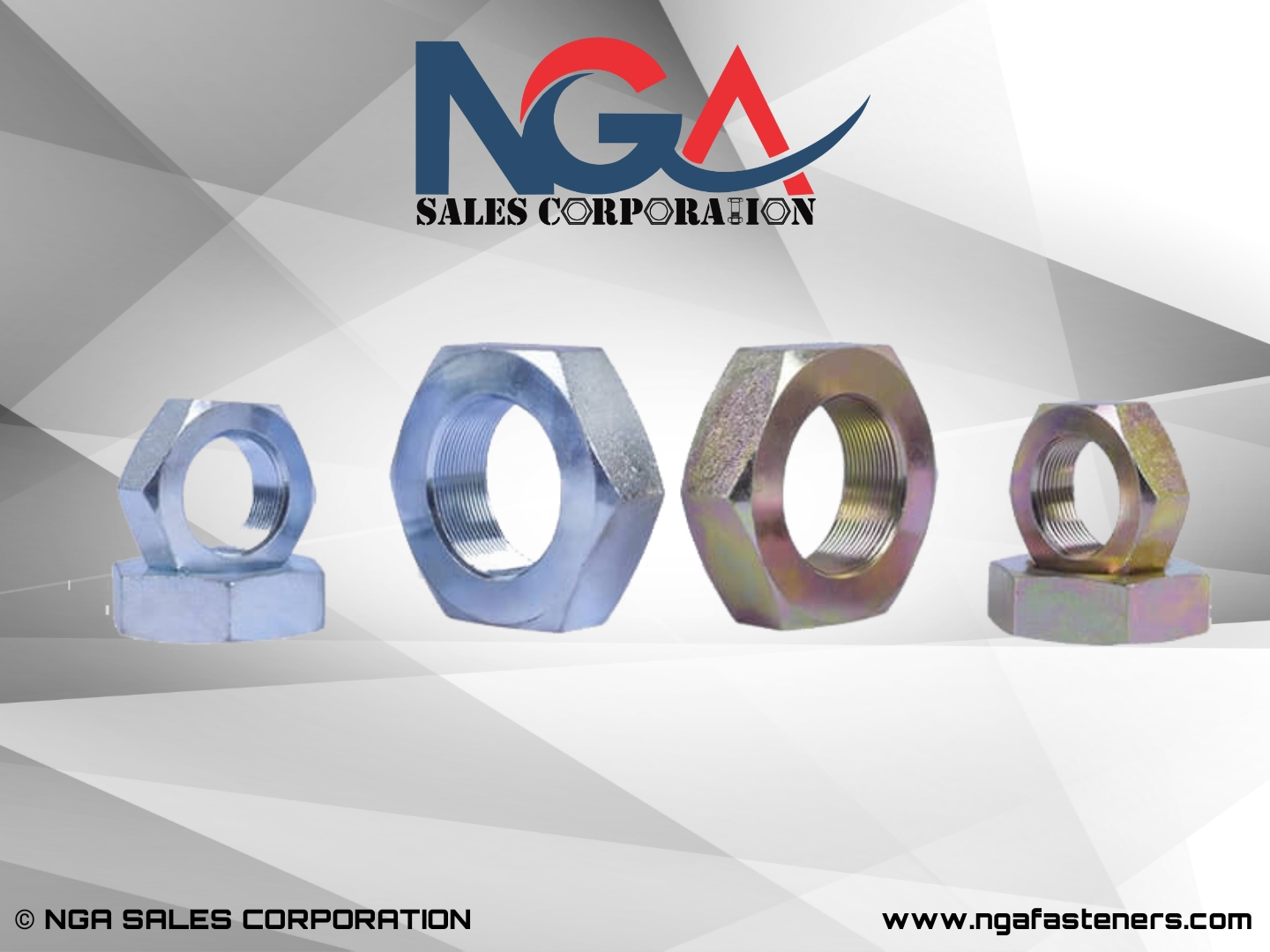 CNC Machined Hex Nuts by NGA SALES CORPORATION
